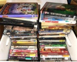 50+ DVDs