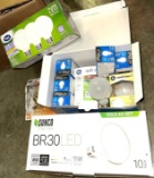 Group of New Various Light Bulbs