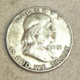 1951-D Franklin Half Dollar