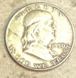 1950-D Franklin Half Dollar
