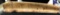 Prehistoric Walrus Ivory Sled Runner later made into a Cribbage Board