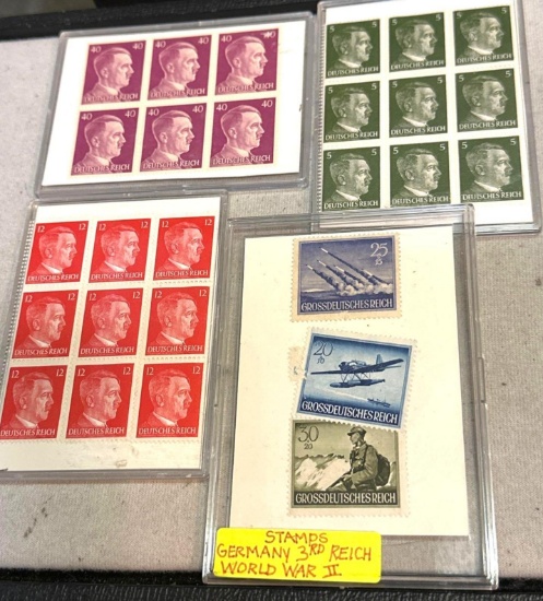 Lot of Vintage German Postage Stamps