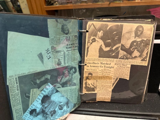 All Boxing Scrapbook from 1950's