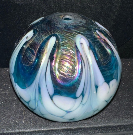 Beautiful Blown glass Oil Lamp