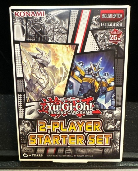 New Sealed Yu Gi Oh Trading card Game 2 player Starter Set