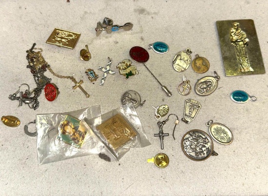 Religious Jewelry and Pins