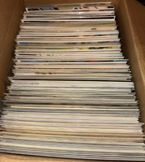 160 Comic Books- 100% Bagged and Boarded