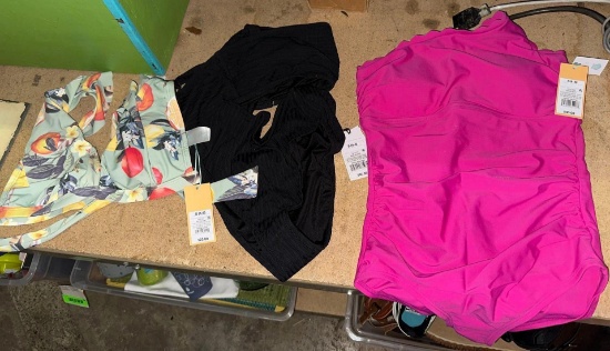 3 New With Tags Swimsuits size Small
