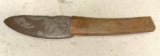 Old Punic or Thule Culture Knife with Bone Handle- Slate Blade