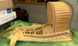 Old Apache Native American Cradle Board 30