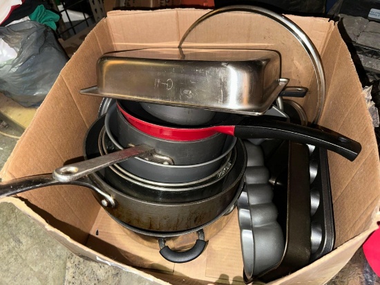 Big Group of Pots and Pans