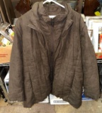 Women's Liz Claiborne Brown Jacket size 2xl