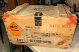 Military Wood Ammo Box (Just the Box) 18
