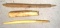 3 Eskimo Artifacts- Barbed Harpoon Point Ivory AWL etc