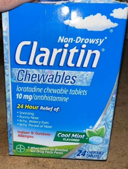 Clartin Chewable 21 tabs- In date