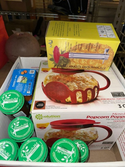 Popcorn Popper, Pineapple Corer/Slicer and 16 Jars of Baby Food- ALL NEw