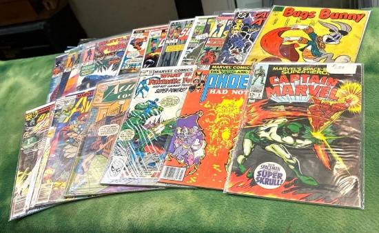 20 Vintage Comic Books