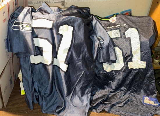 2 Seahawks Jerseys #51 Tatupu size XL