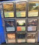 Binder of Magic the Gathering Cards including some Vintage Cards
