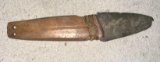 Eskimo Knife Bone Handle- Slate Blade- Prehistoric