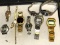10 Watches- some are vintage