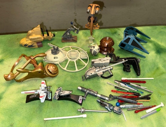 Group of 1990's Star Wars Toys