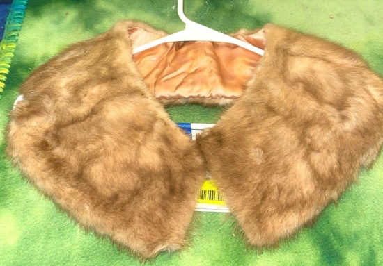 Vintage Mink Fur Collar