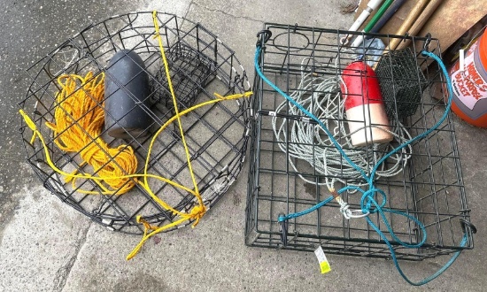 2 Crab Pots- Geared Ready