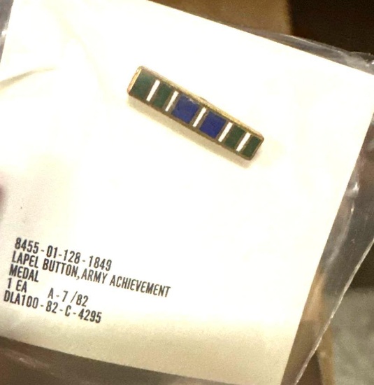 500 New Army Achievement Medal Lapel Pins