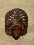 Framed Bali Wood Carving 14