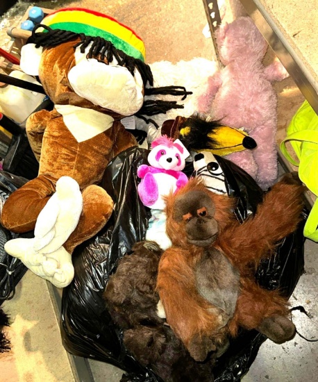 Big Bag of Stuffed Animals- Some are Vintage