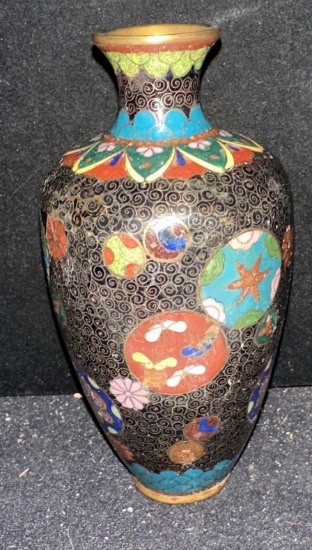 Circa 1900 Chinese Cloisonne Vase