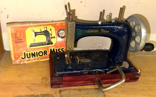 Vintage Toy Junior Miss Sewing Machine