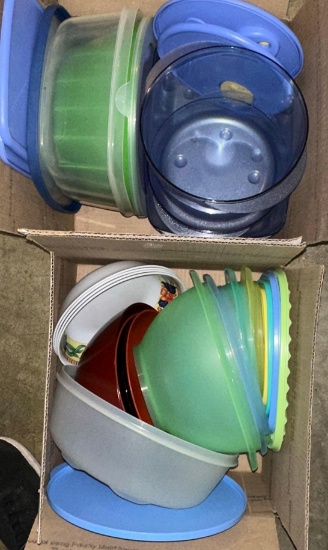Tupper wear Sets and Other Plastic Storage Containers