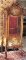 King Louis 14th Era French Beveled Glass Curio Cabinet W/ Paintings
