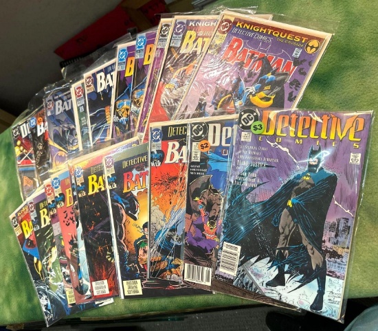 26 Detective Comic Books