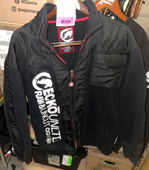 Ecko Zip up Jacket size Large