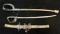 3 Miniature Swords