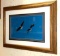 Framed Bald Eagle Picture signed 18