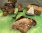 Collectible Wood Carvings and Pretty Leathers