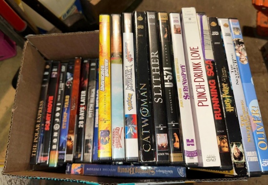 60+ DVD's