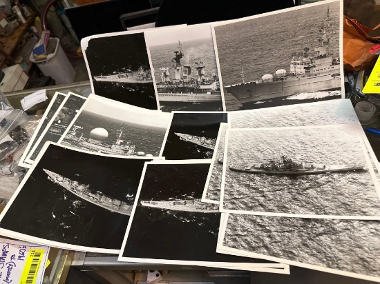 Lot of 8x10 Photo of Military ships