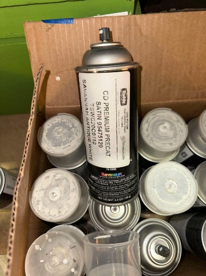 12 Cans of Satin Antique White Spray Paint