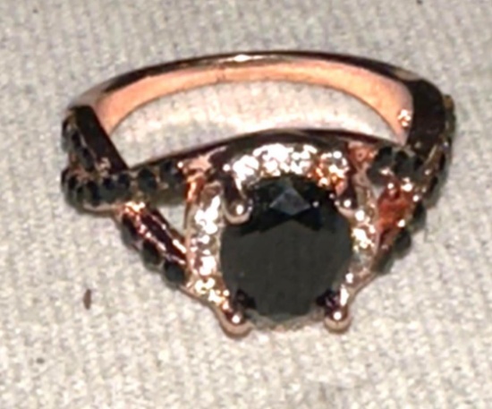 Beautiful Rose Obsidian Women's Ring size 7