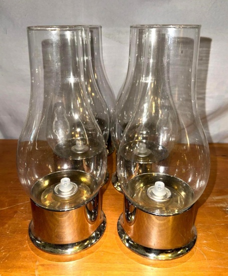 Set of 6 Oil Lamps