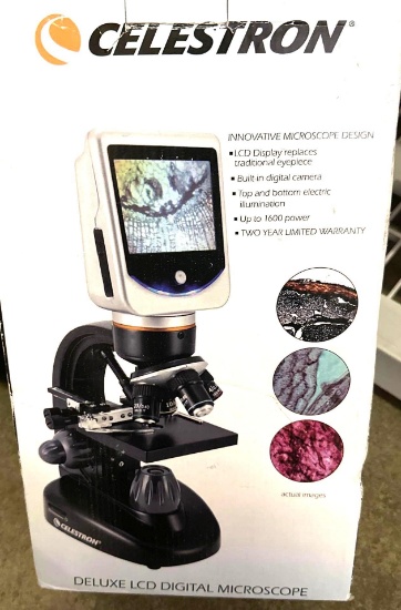New Celestron Deluxe LCD Digital Microscope