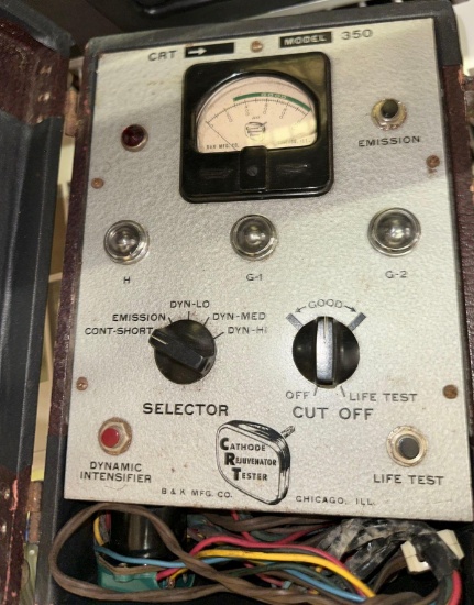 Vintage CRT 350 Cathode Rejuvenator Tester