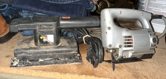 Black and Decker Sander and Jig Saw- Both Work