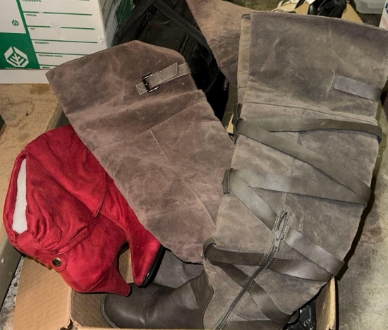 3 Pairs of Womens Boots size 8 1/2