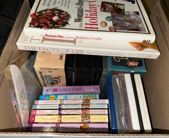 Lot of Books and DVD's